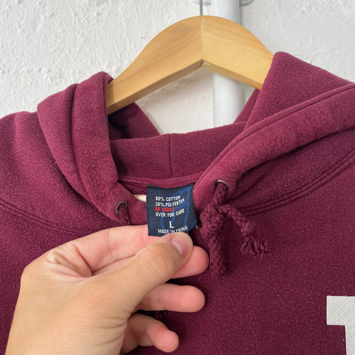 Basement “B” Hoodie Large