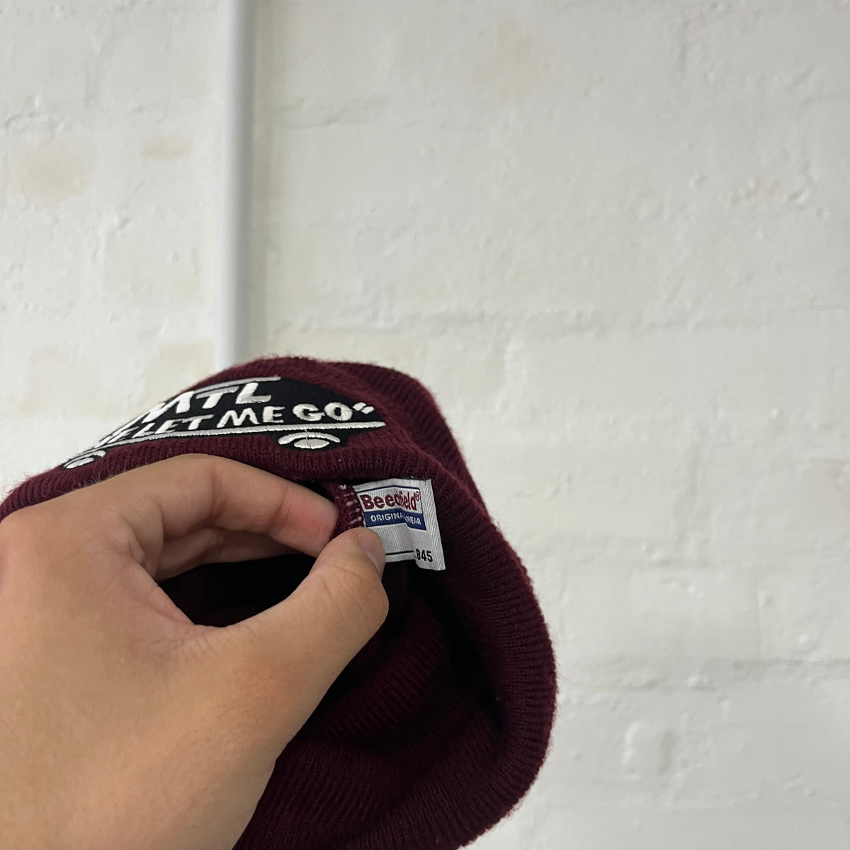 More Than Life Love Let Me Go Beanie 2010s