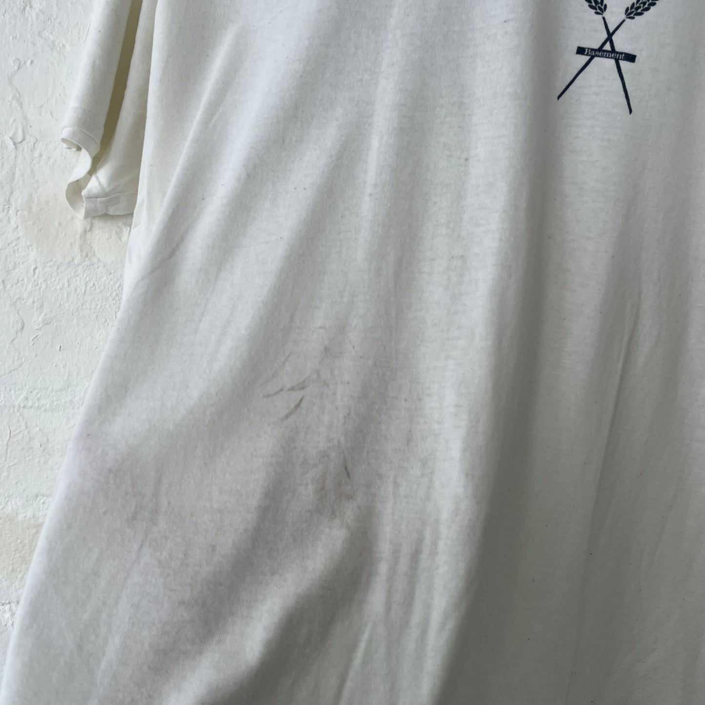 Basement White Elephant Band T-Shirt Large