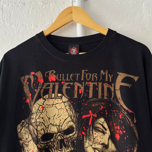 Bullet For My Valentine Band Shirt 2000s Large