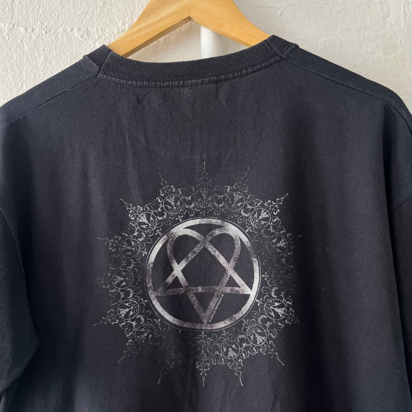 HIM Band T-Shirt 2000s Vintage Large
