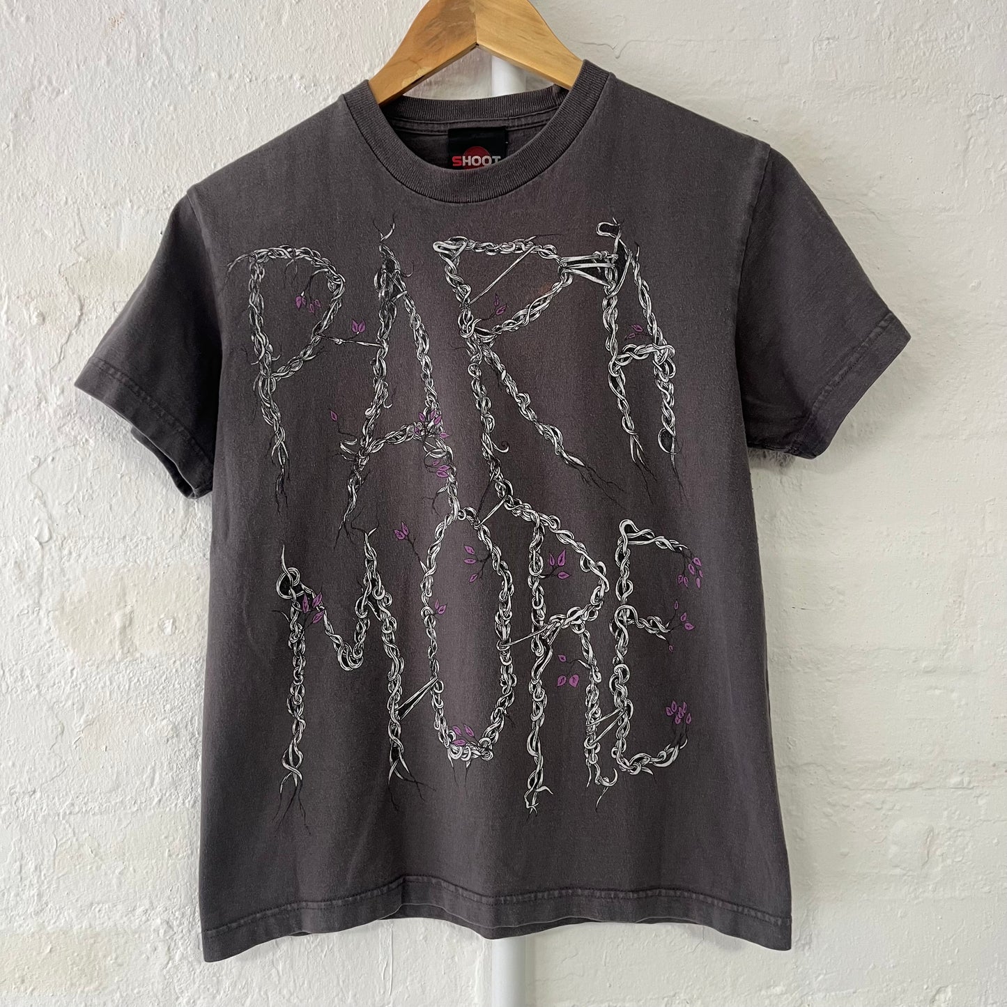 Paramore All Over Print Spellout Band T-Shirt Small 2000s