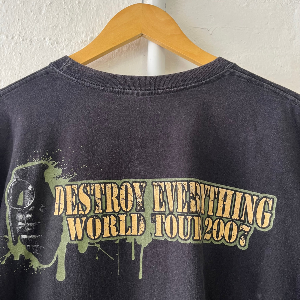 Hatebreed Destroy Everything World Tour Band T-Shirt XXL 2007 Hardcore