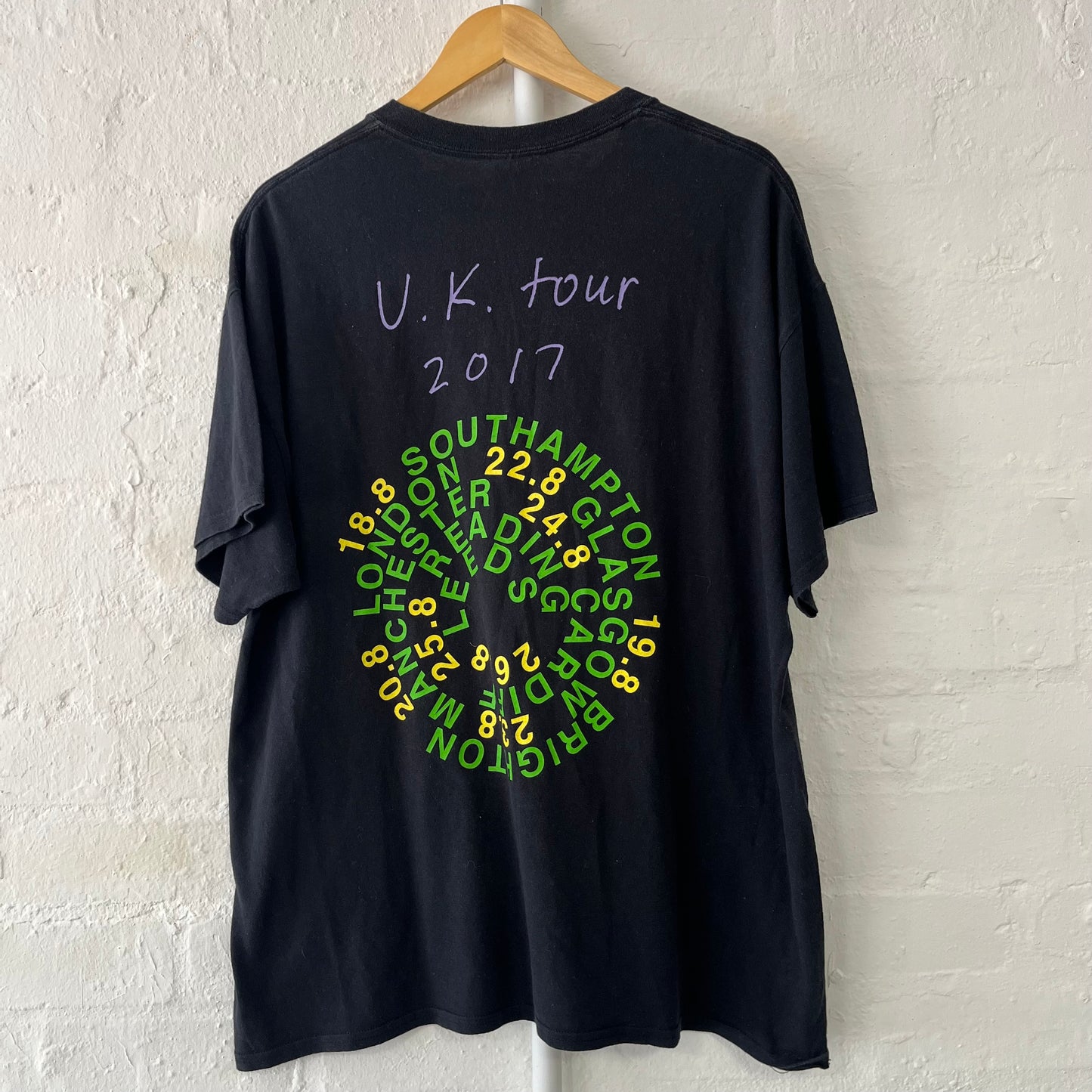 Tigers Jaw Band T-Shirt UK Tour 2017