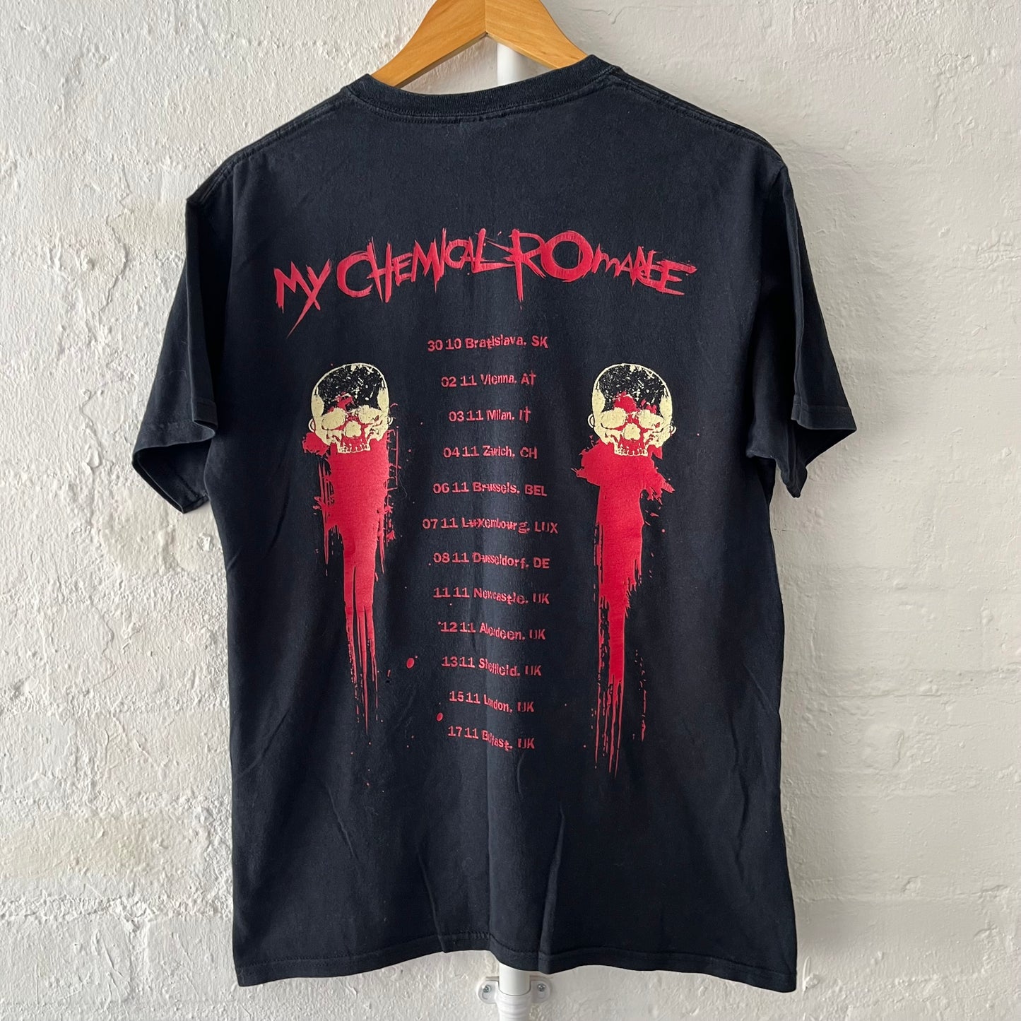 My Chemical Romance Black Parade Tour T-Shirt Medium