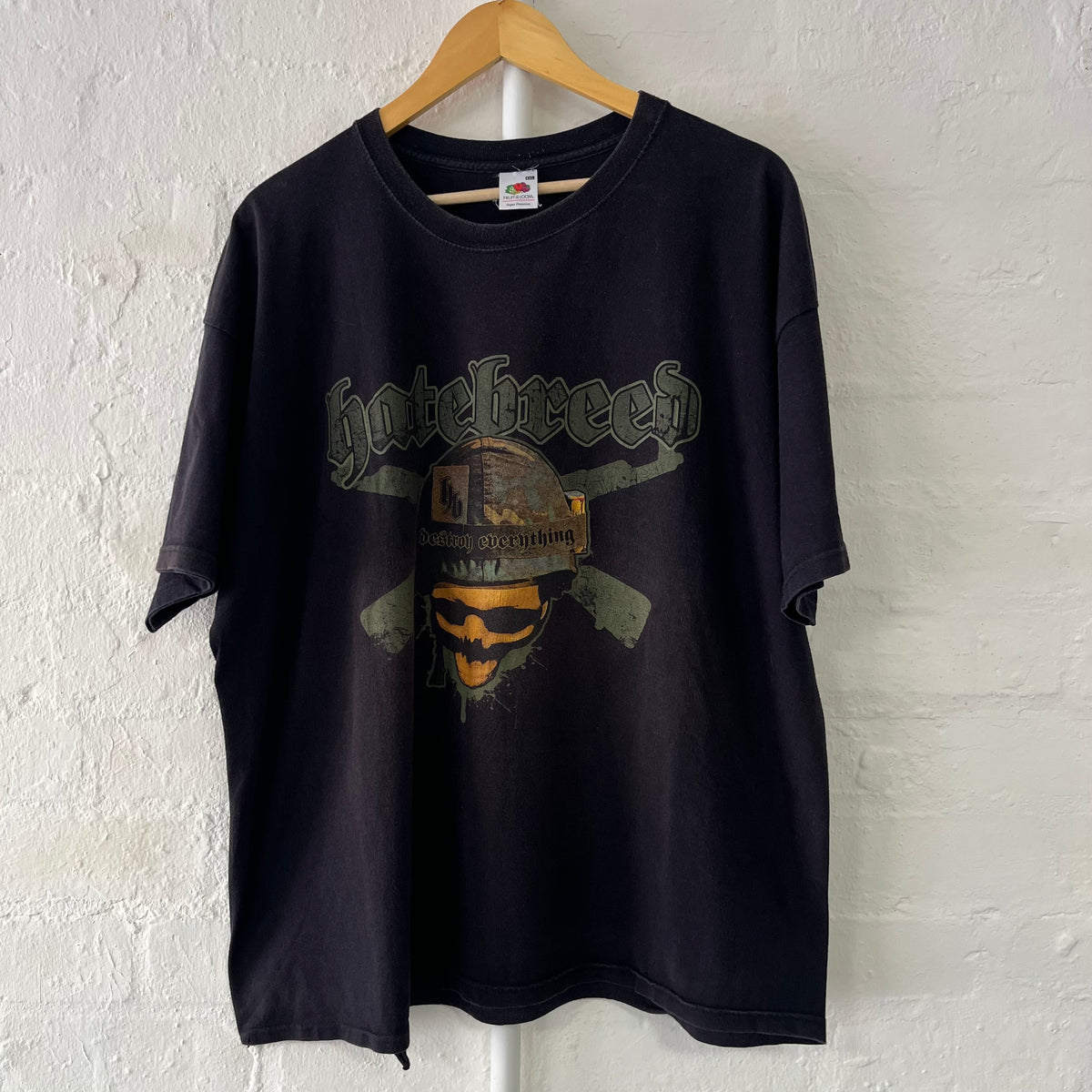 Hatebreed Destroy Everything World Tour Band T-Shirt XXL 2007 Hardcore