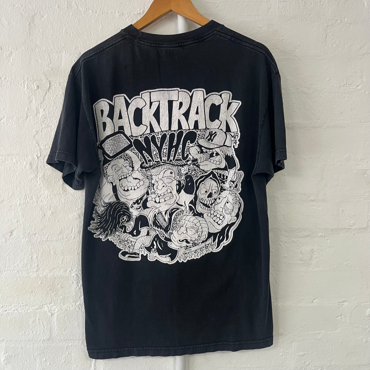 Backtrack NYHC Hardcore Band T-Shirt Large 2010s