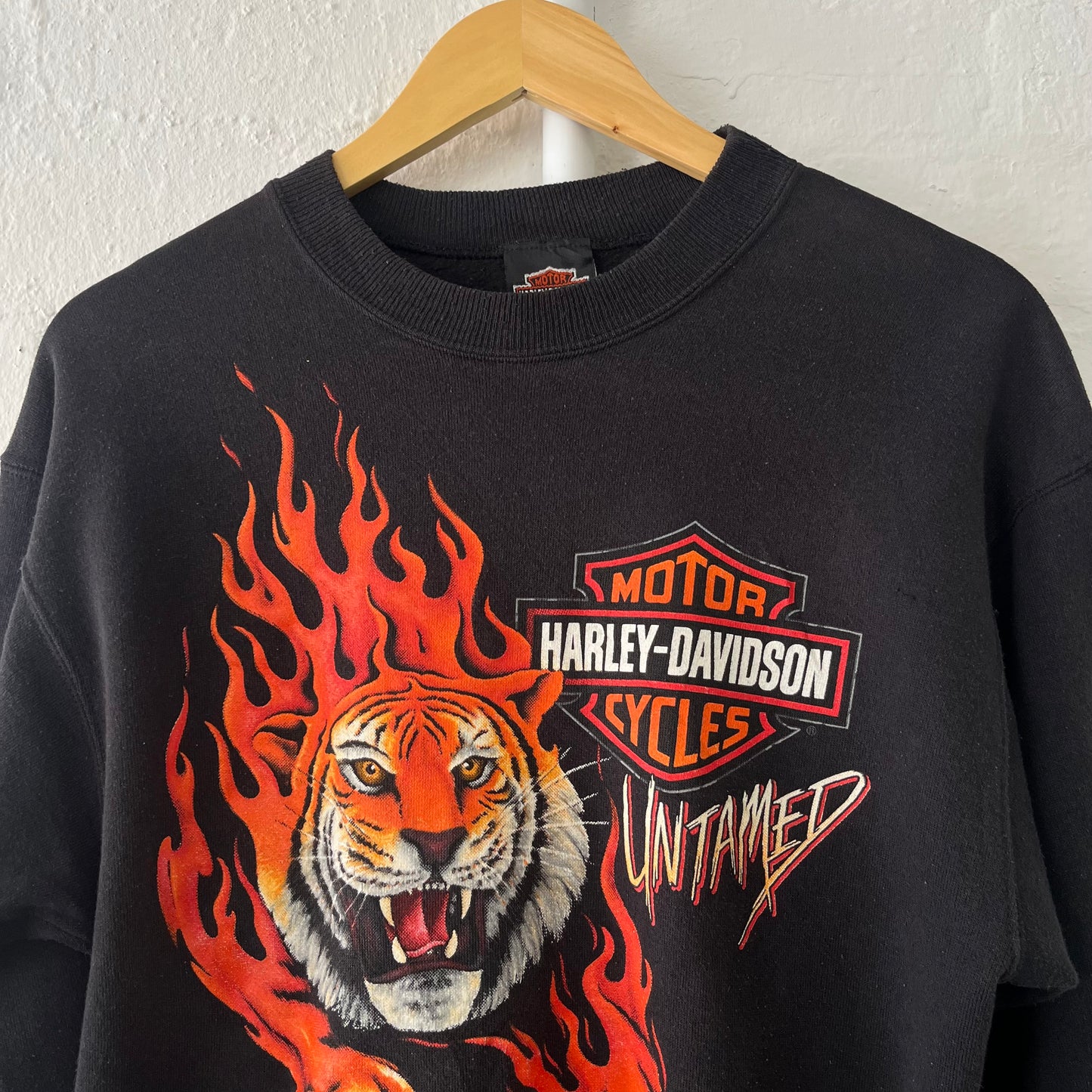 Harley Davidson Vintage Untamed Sweatshirt Medium