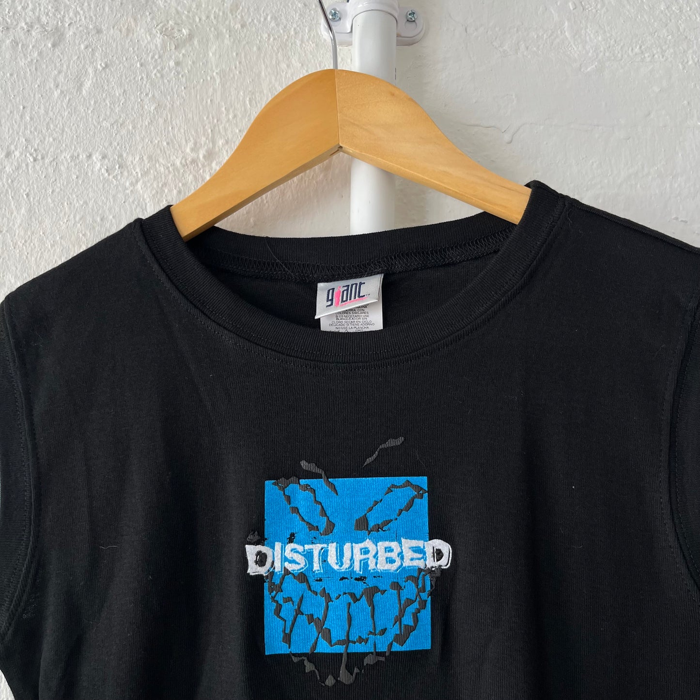 Disturbed Baby Tee / Tank Top Band T-Shirt Small Women’s 2000s