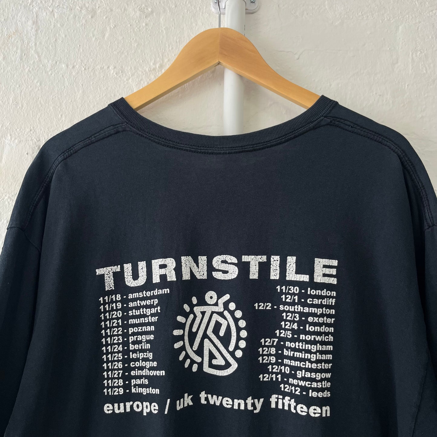 Turnstile European/UK Tour Band T-Shirt XL