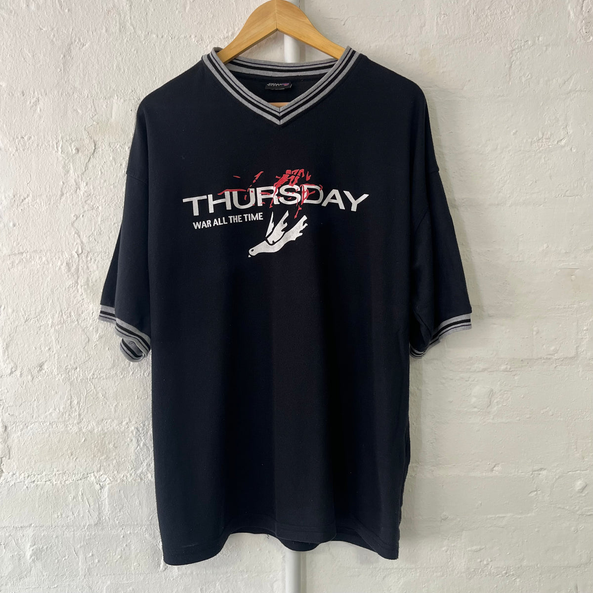 Thursday “War All The Time” Band Tour T-Shirt XL 2000s