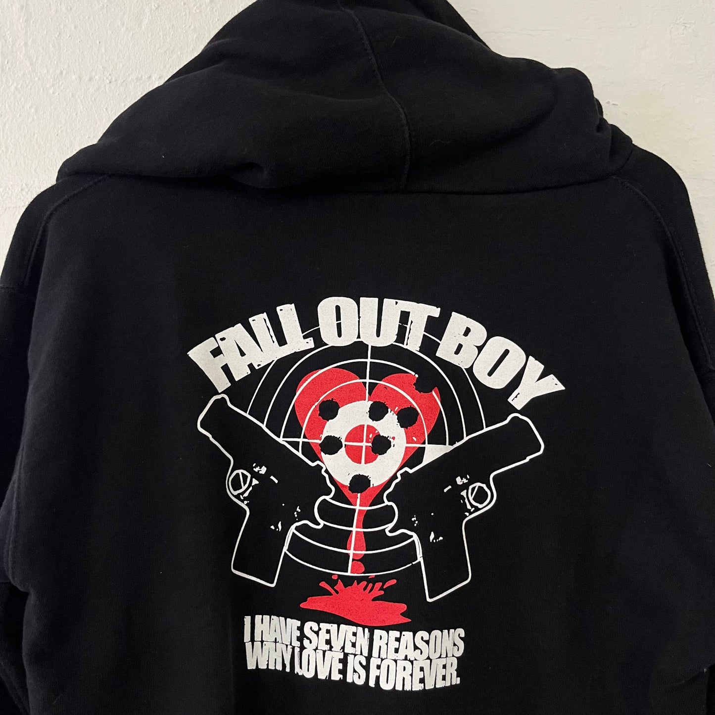 Fall Out Boy Take This To Your Grave Era Zip Up Band Hoodie
