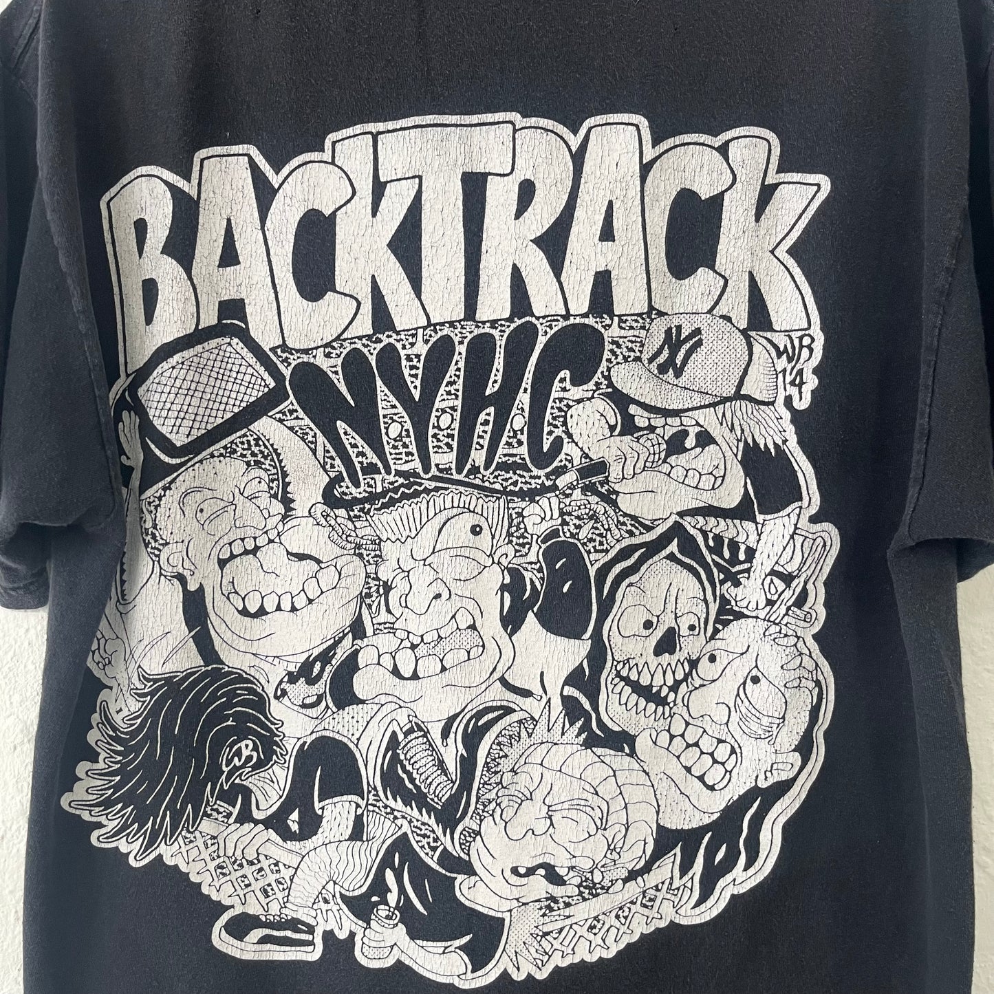 Backtrack NYHC Hardcore Band T-Shirt Large 2010s