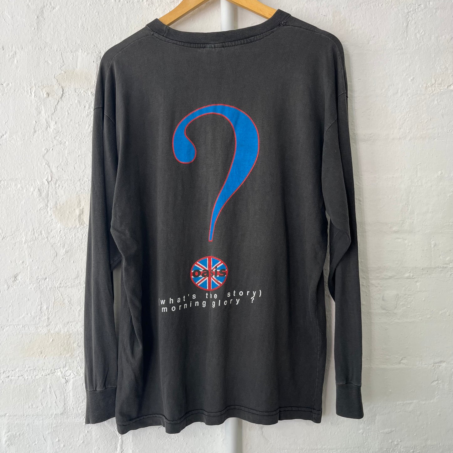 Oasis Long Sleeve What’s the Story Morning Glory 90s Band T-Shirt XL