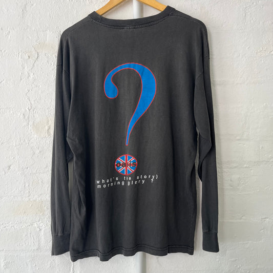 Oasis Long Sleeve What’s the Story Morning Glory 90s Band T-Shirt XL
