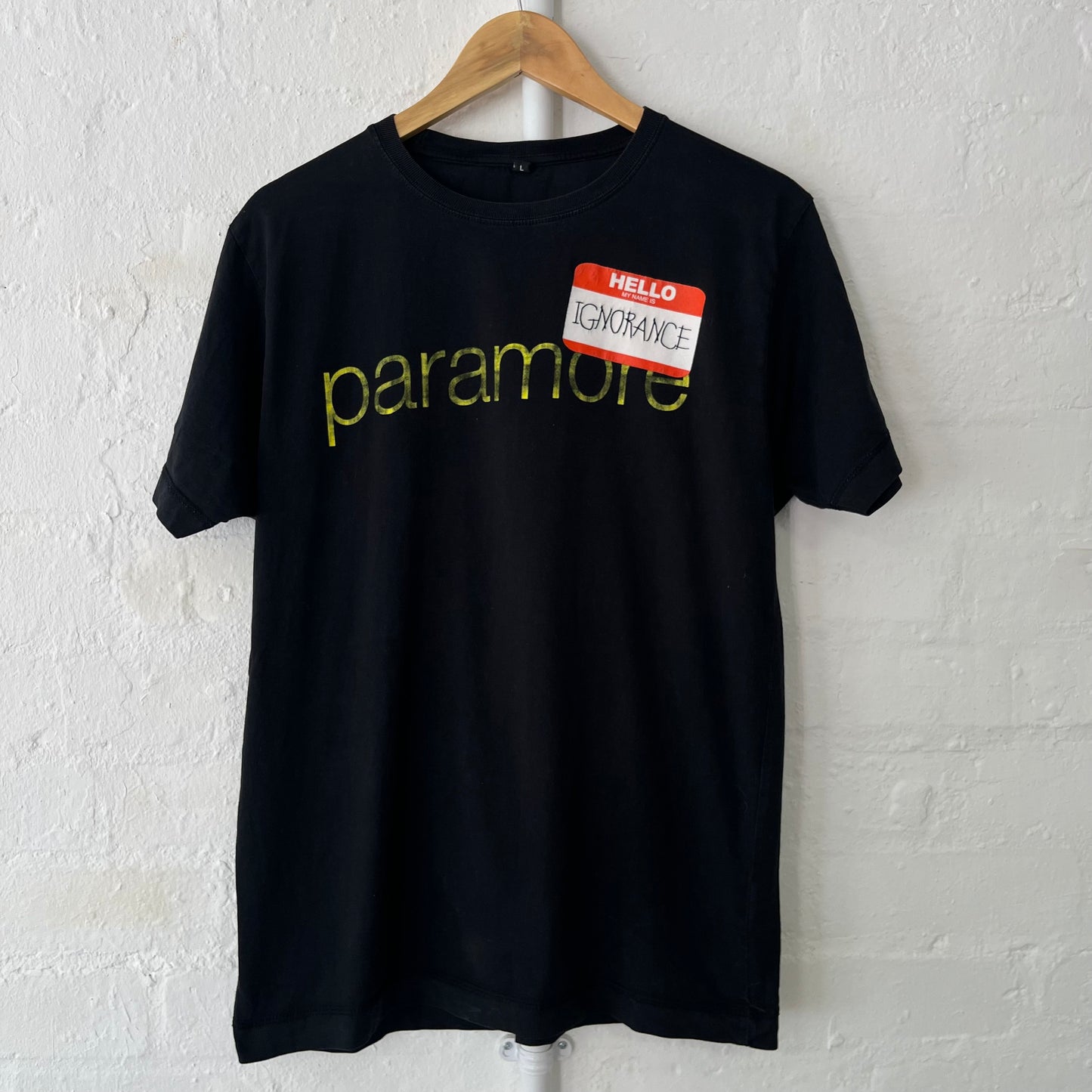 Paramore Fall Tour 2009 Band T-Shirt Large