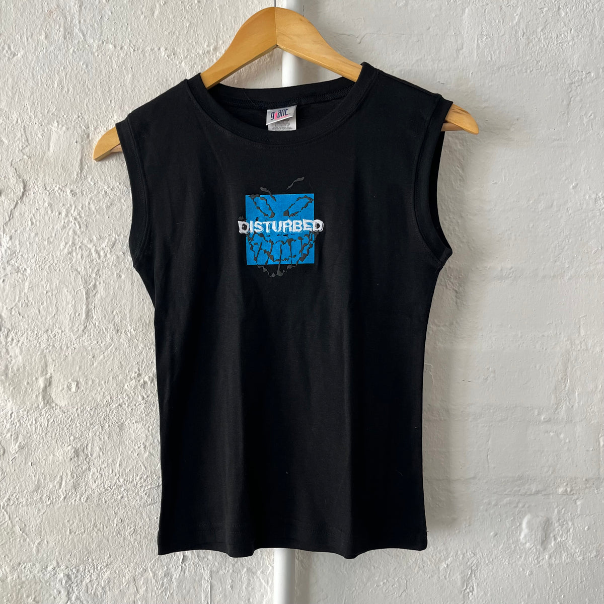 Disturbed Baby Tee / Tank Top Band T-Shirt Small Women’s 2000s