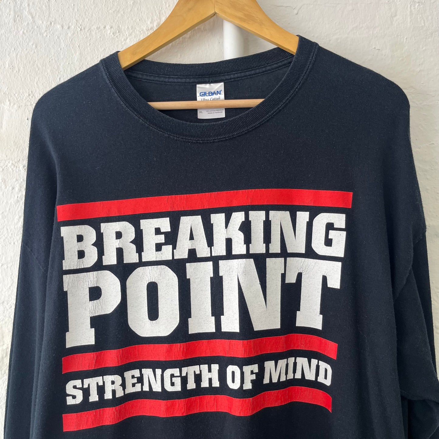 Breaking Point Longsleeve Band T-Shirt XL 2010s UKHC Hardcore