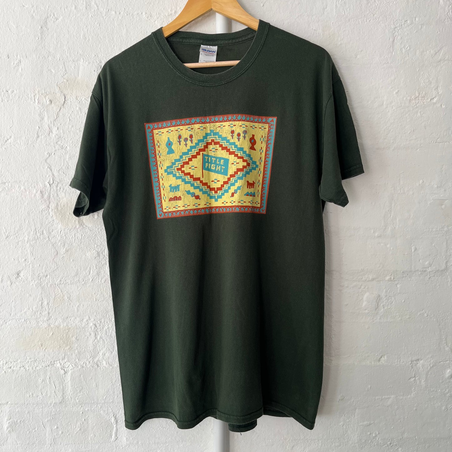 Title Fight “Rug” Band T-Shirt Large