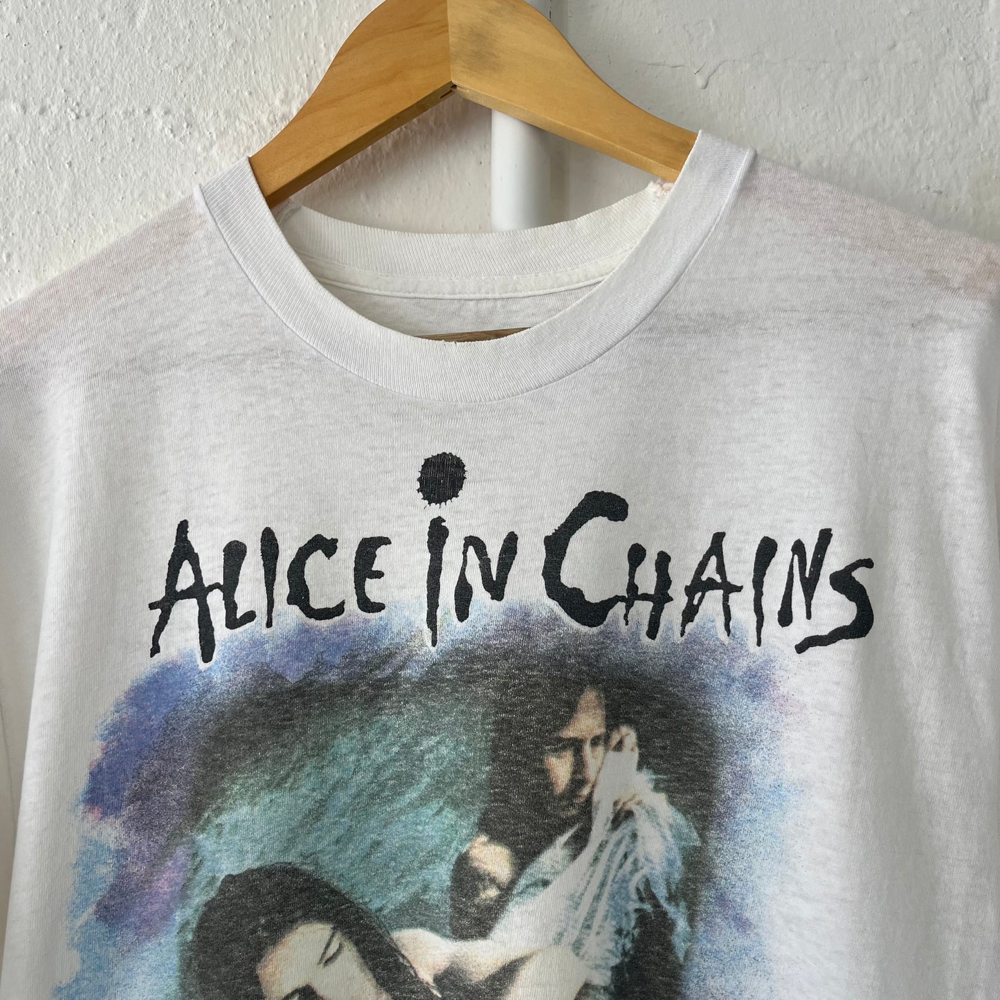 Alice In Chains We Die Young Vintage Band T-Shirt Large 90s Grunge