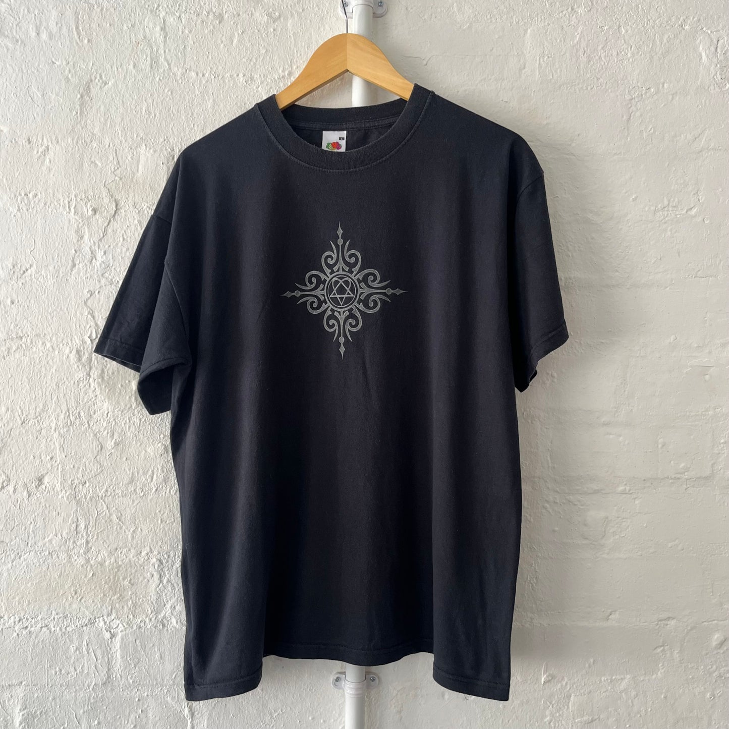 HIM Band T-Shirt 2000s Vintage Large
