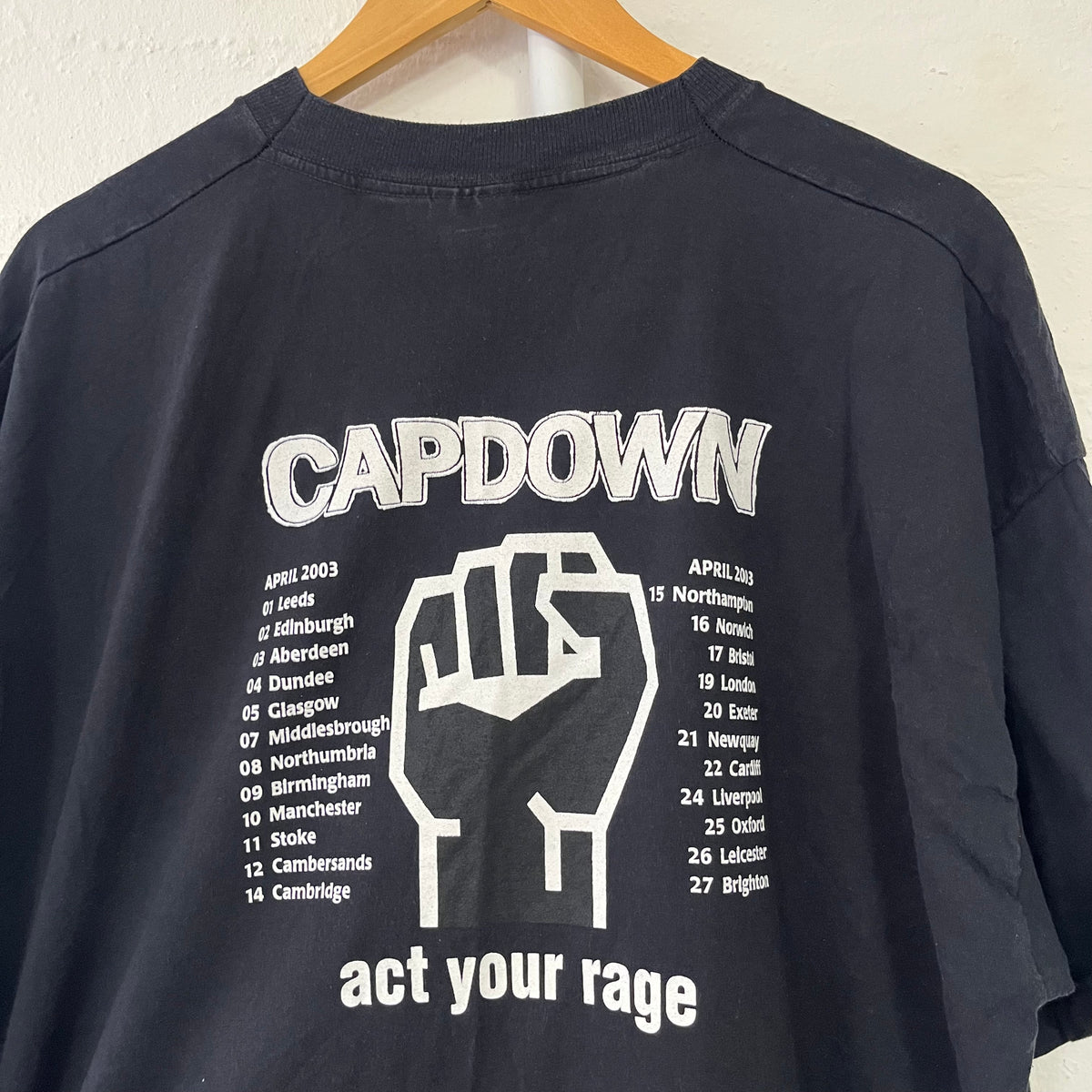Capdown Band T-Shirt XXL 2000s UK Punk