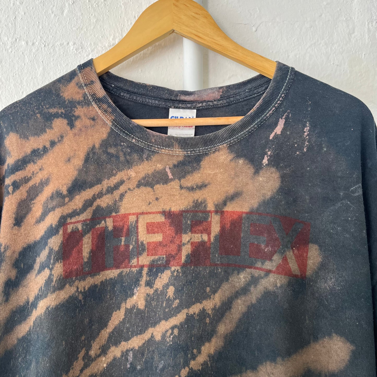 The Flex Bleached Hardcore Band T-Shirt XL