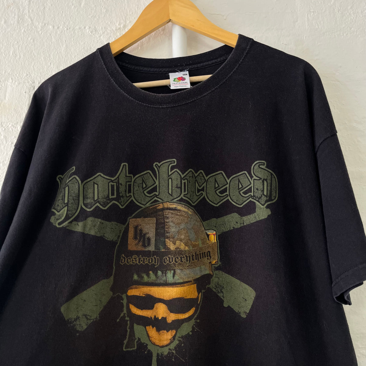 Hatebreed Destroy Everything World Tour Band T-Shirt XXL 2007 Hardcore