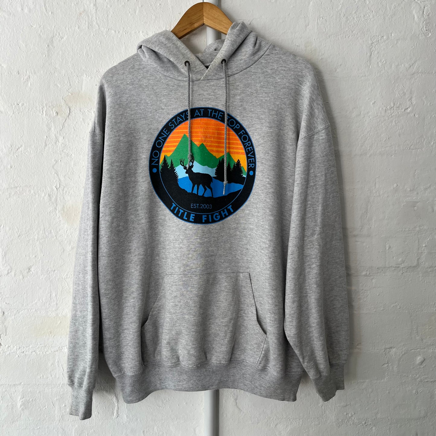 Title Fight “Deer” Hoodie XL