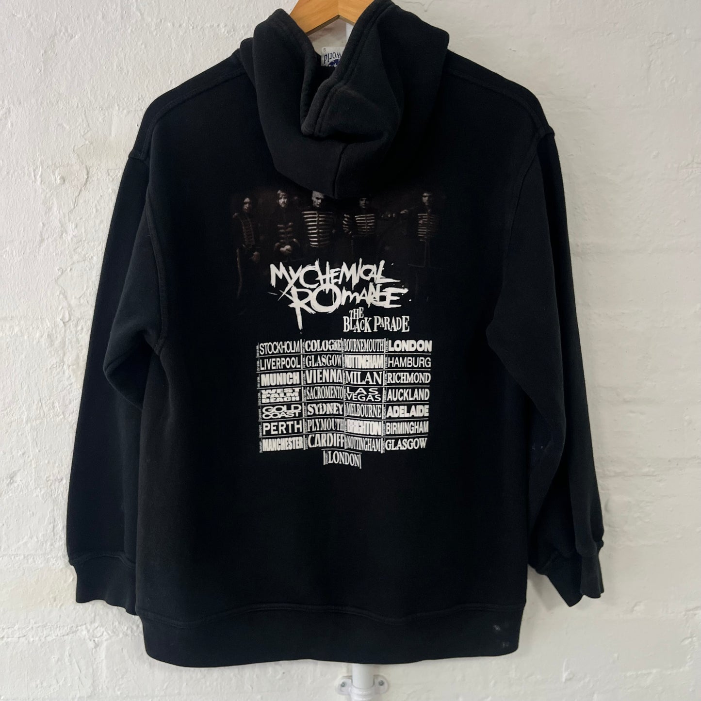My Chemical Romance Black Parade Tour Band Hoodie Small 2000s