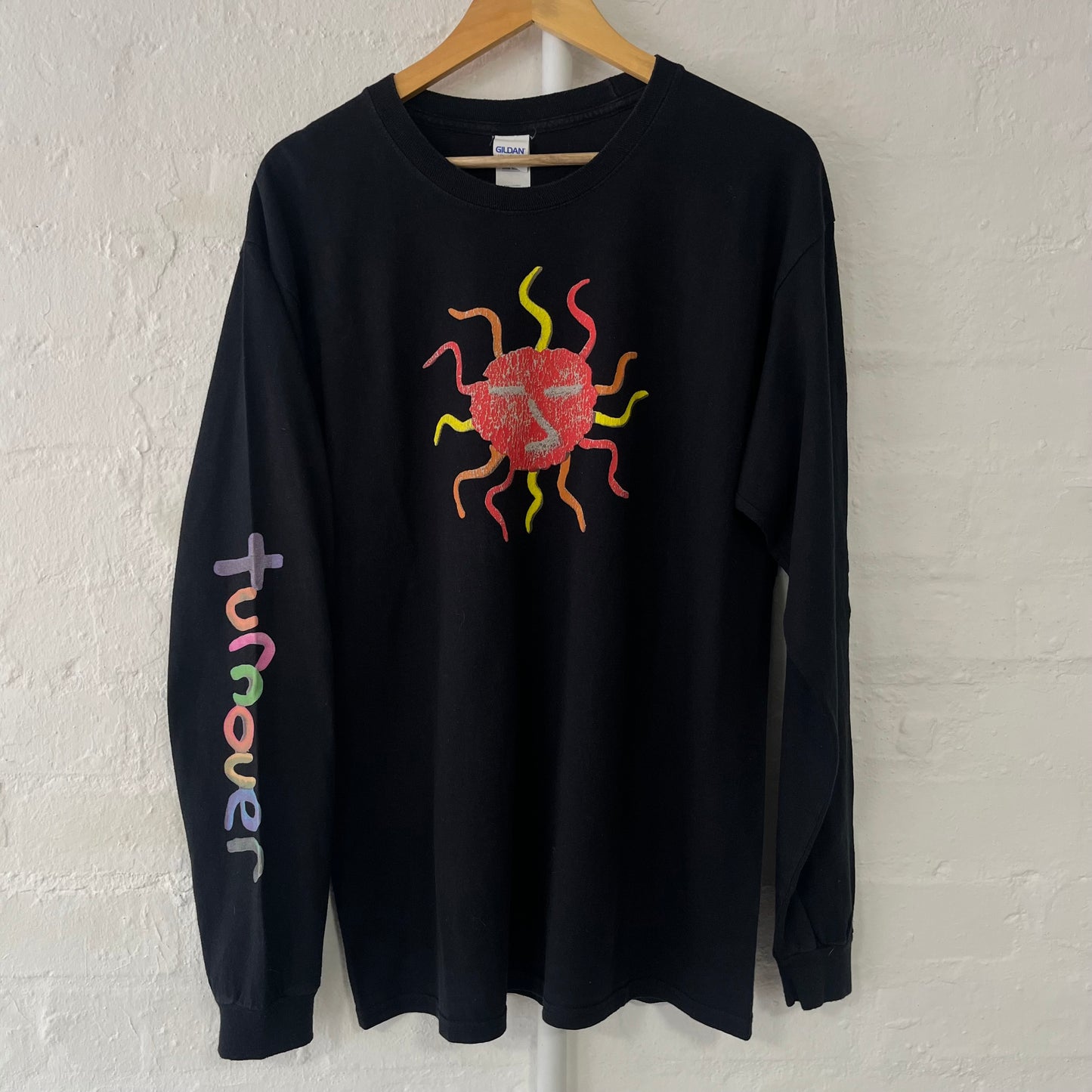 Turnover Play Doh Sun Longsleeve Band T-Shirt Large 2010s