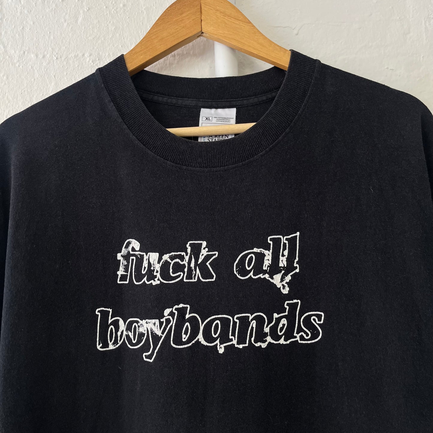 F**k All Boybands Pitchshifter Band T-Shirt 90s