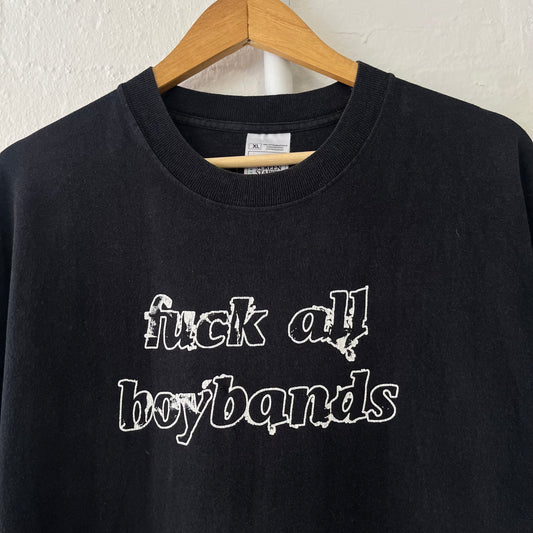 F**k All Boybands Pitchshifter Band T-Shirt 90s