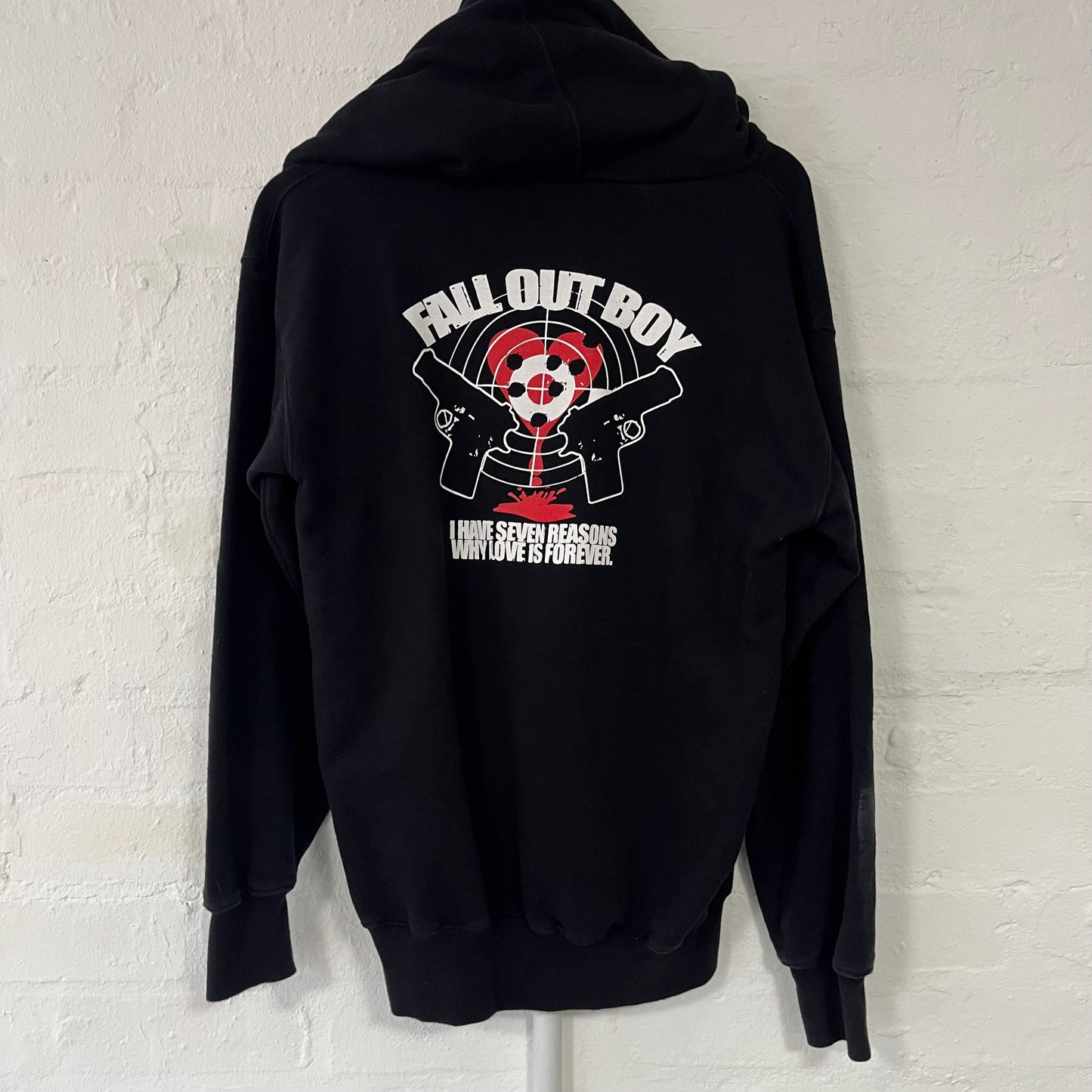 Fall Out Boy Take This To Your Grave Era Zip Up Band Hoodie