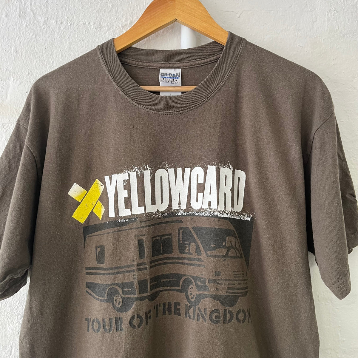 Yellowcard Tour of the Kingdom Band T-Shirt Large 2000s
