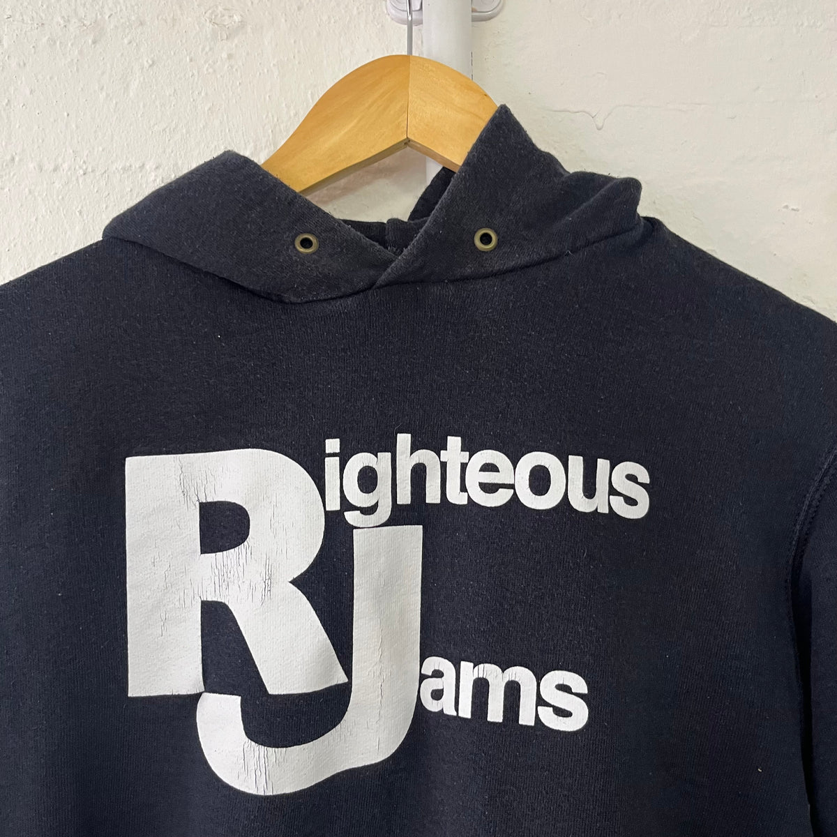 Righteous Jams “Def Jams” Rip Band Hoodie Small 2000s Hardcore