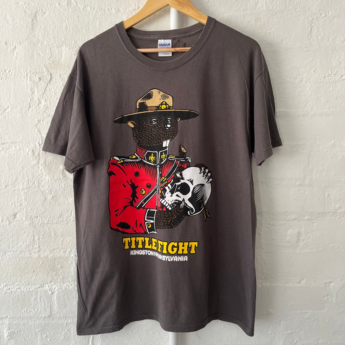 Title Fight Powell Peralta Rip Band T-Shirt Large