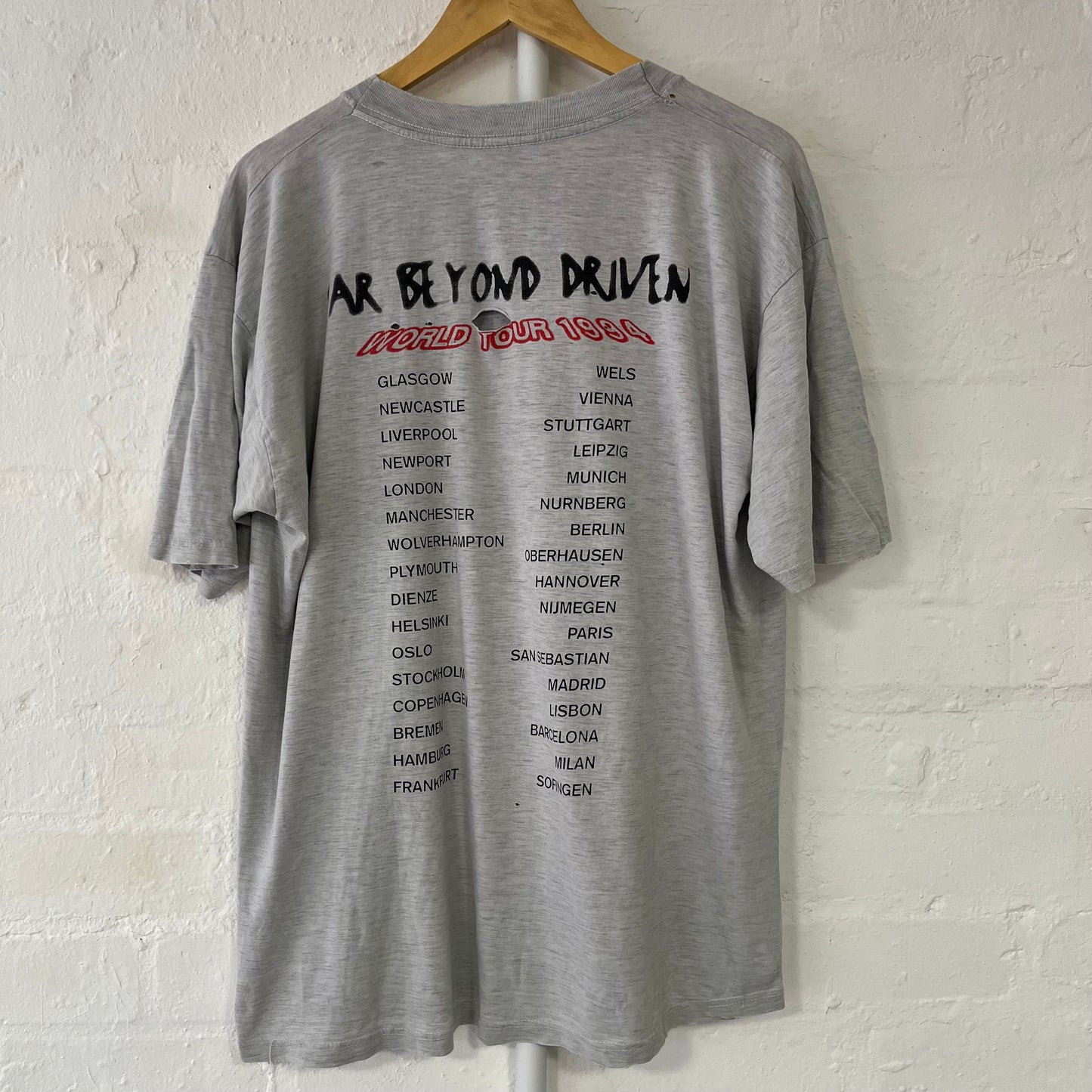 Vintage Pantera Far Beyond Driven Tour T-Shirt 1994