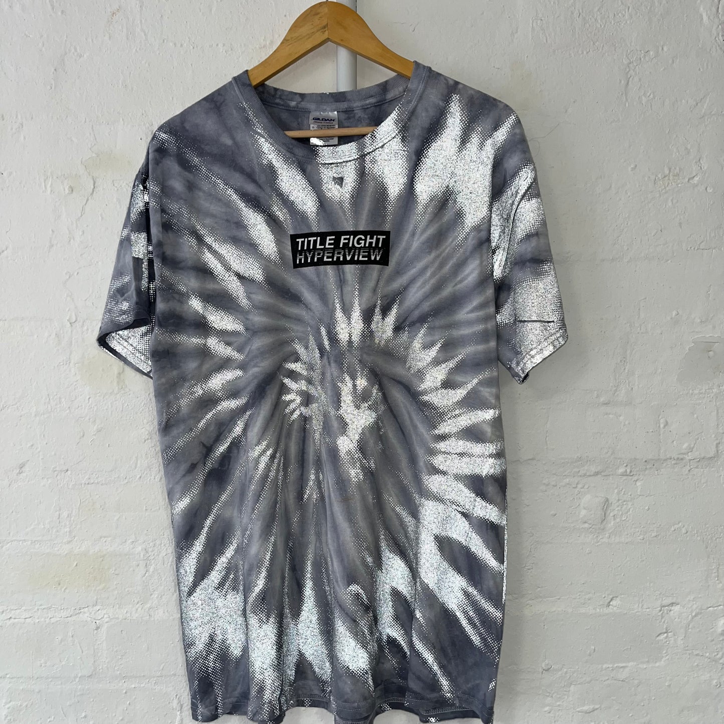 Title Fight Hyperview Tie Dye 3M Reflective Band T-Shirt Exclusive