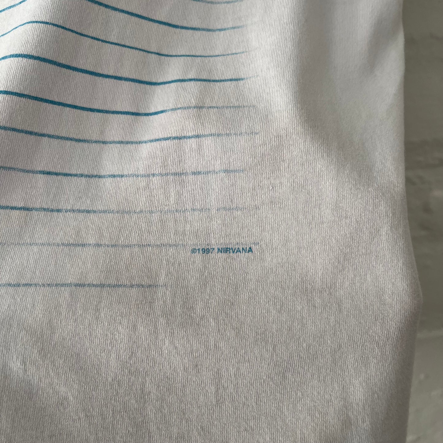 Nirvana Sketchbook Band T-Shirt Vintage Medium