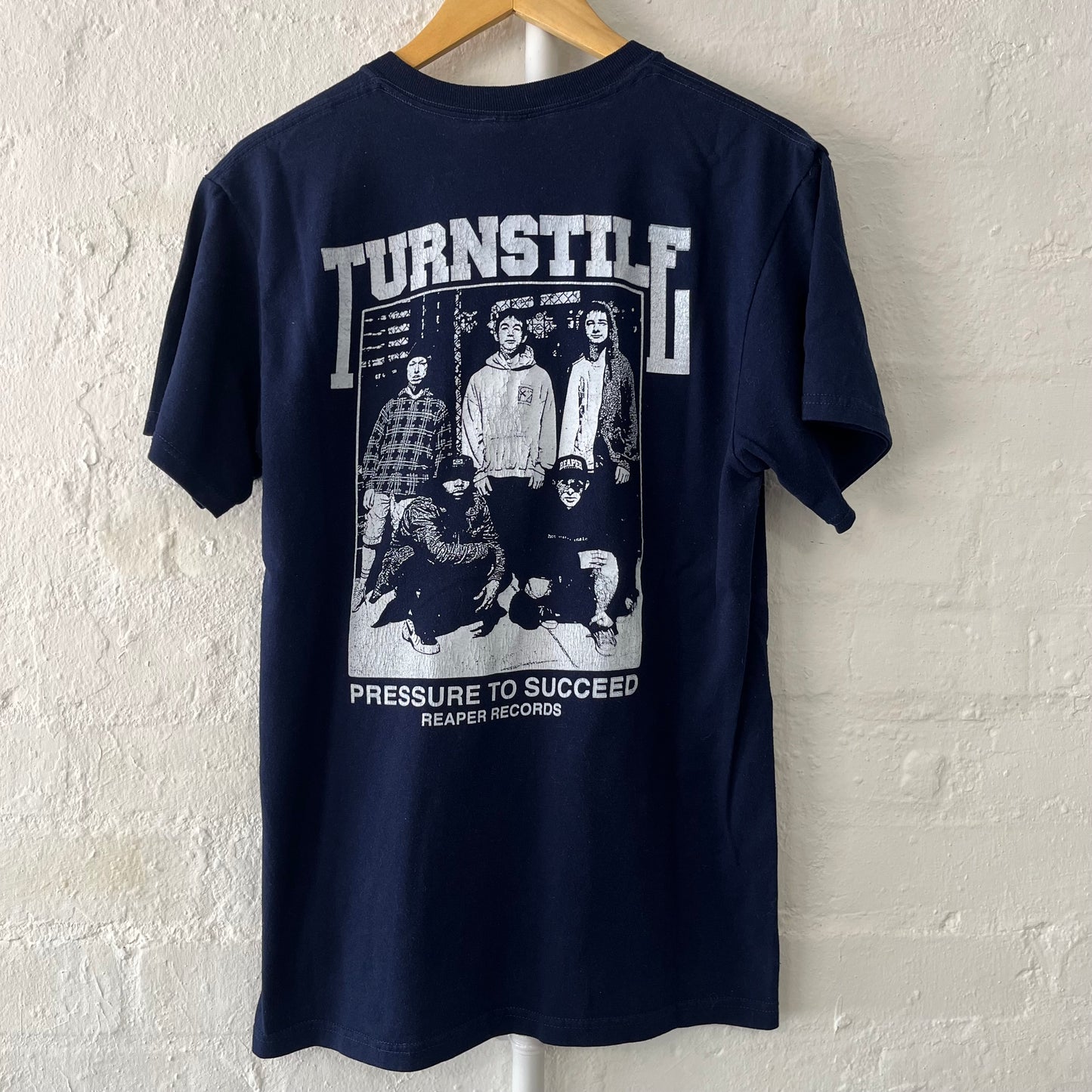 Turnstile Pressure to Succeed Edgewise Rip Band T-Shirt