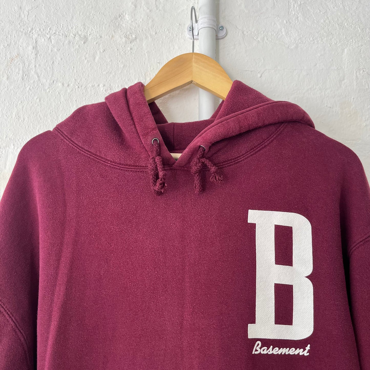 Basement “B” Hoodie Large