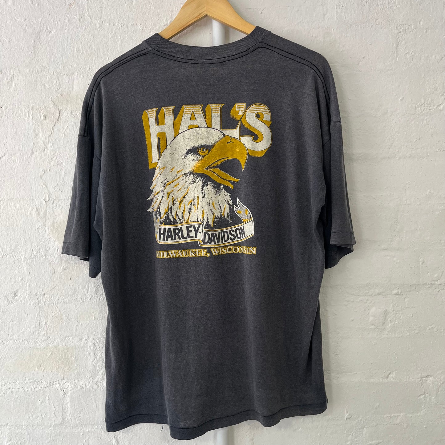 Harley Davidson “If you don’t make dust, you eat dust” T-Shirt XL