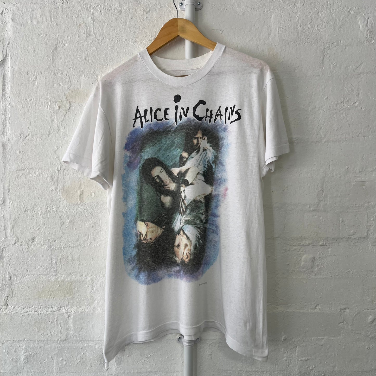 Alice In Chains We Die Young Vintage Band T-Shirt Large 90s Grunge
