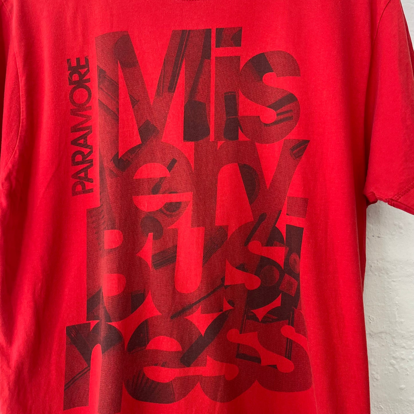Paramore Misery Business Band T-Shirt Large