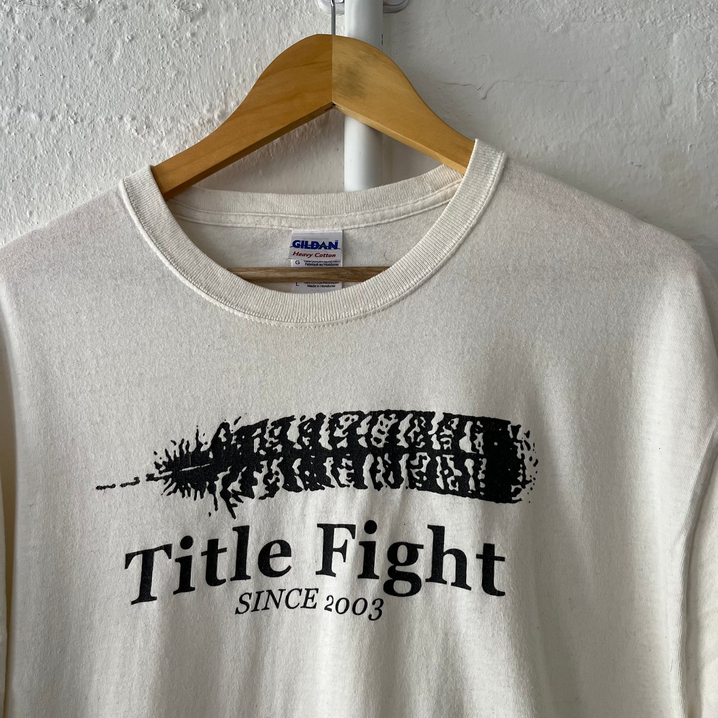 Title Fight Leaf Band T-Shirt Large