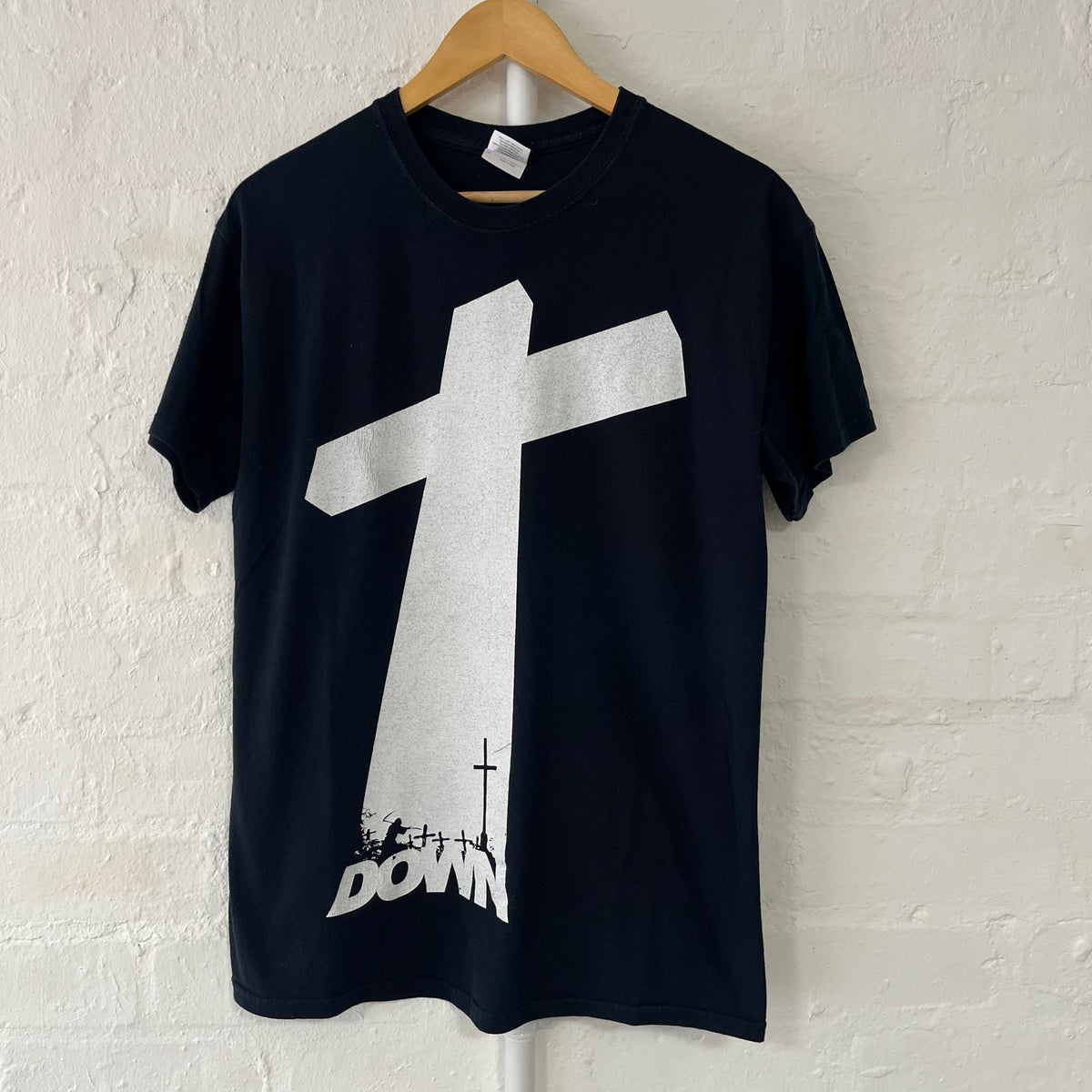 Down Band T-Shirt Medium 2010s