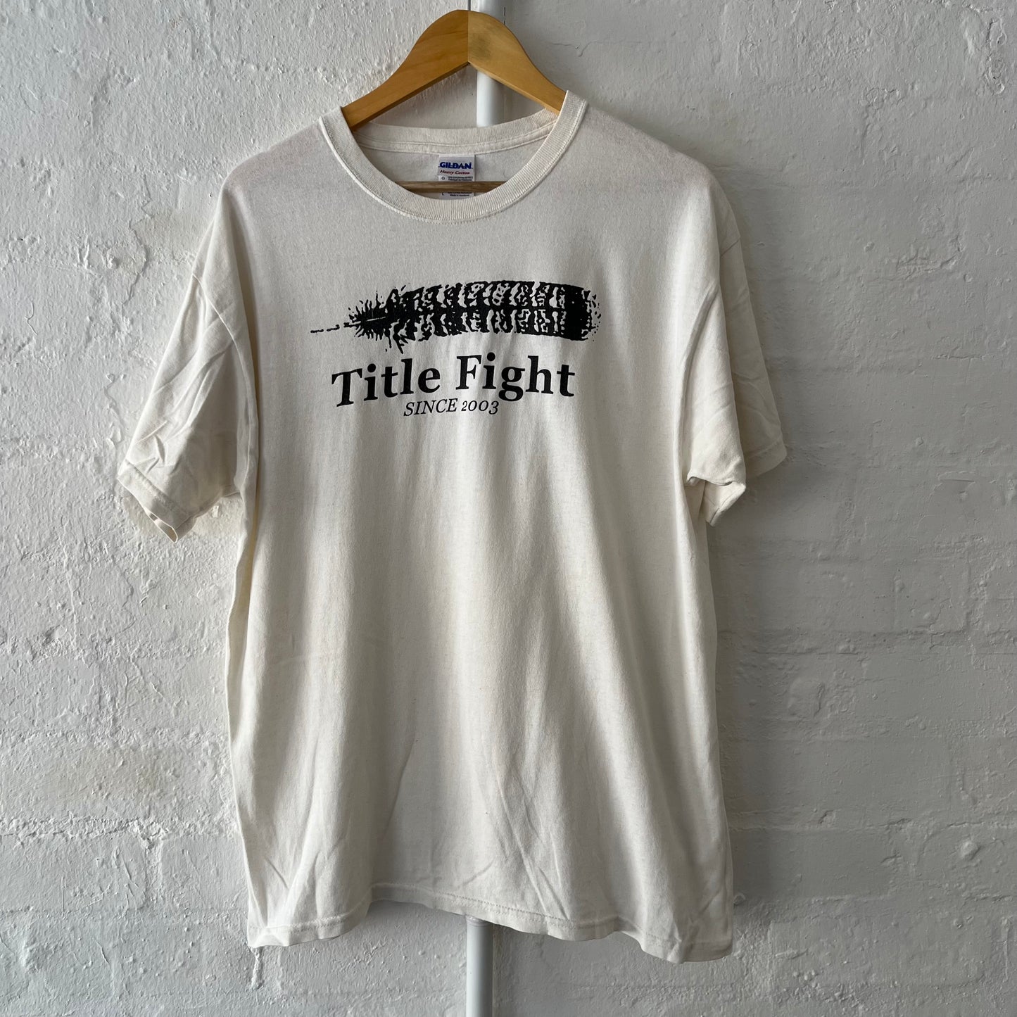 Title Fight Leaf Band T-Shirt Large