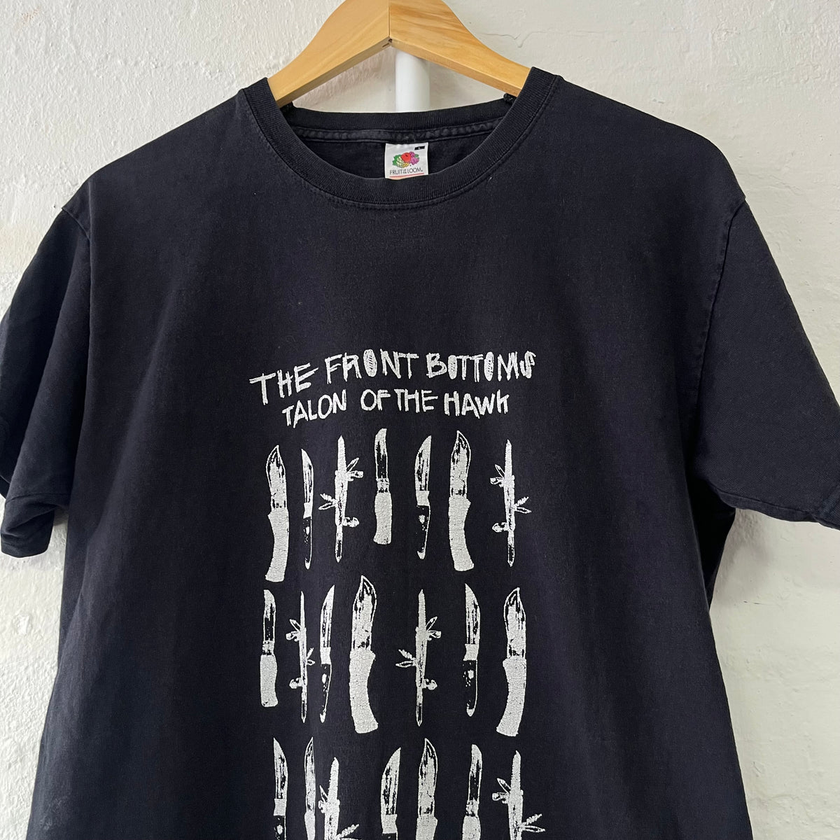 The Front Bottoms Talon Of The Hawk Band T-Shirt Large 2010s