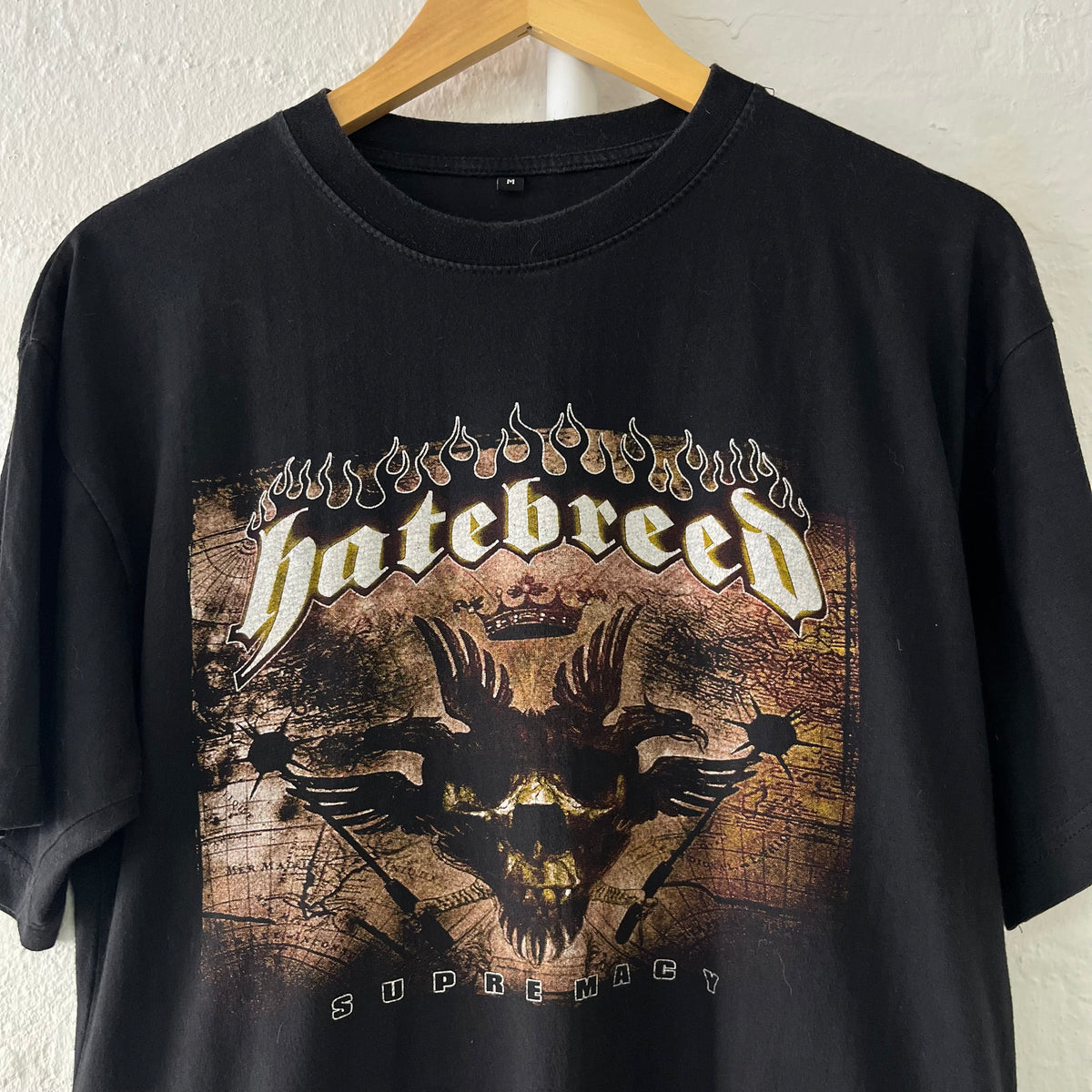 Hatebreed Supremacy Tour Band T-Shirt Hardcore Medium 2006